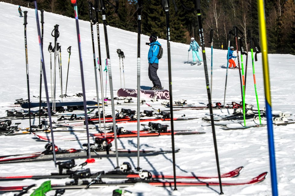 Zimní středisko Špindlerův Mlýn (22. února 2018)