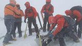 V Tatrách zabloudili čeští skialpinisté: Na místě zasahovala horská služba