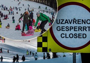 Uzavírkám navzdory: Češi zaplnili hory.  Skiareály chtějí zpátky řád.