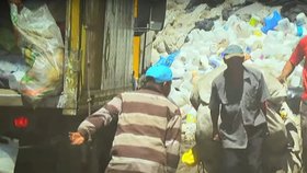 „Důl“ nedaleko Guatemala City