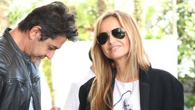 Adrina s manželem v Cannes