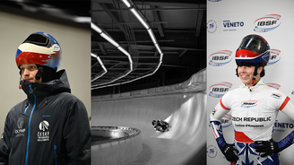 144 km/h hlavou dolů. Česká skeletonistka se řítí na olympiádu, i když v ledovém korytě tráví jen pár minut ročně 144 km/h hlavou dolů. Česká skeletonistka se řítí na olympiádu, i když v ledovém korytě tráví jen pár minut ročně