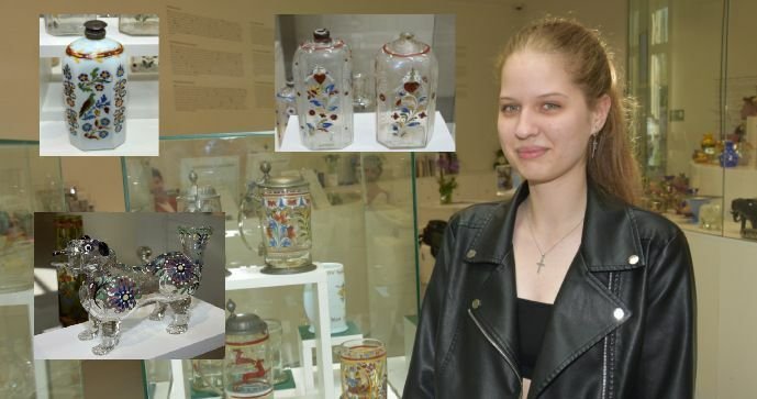 Klatovský Pavilon skla hostí výstavu lidového skla.