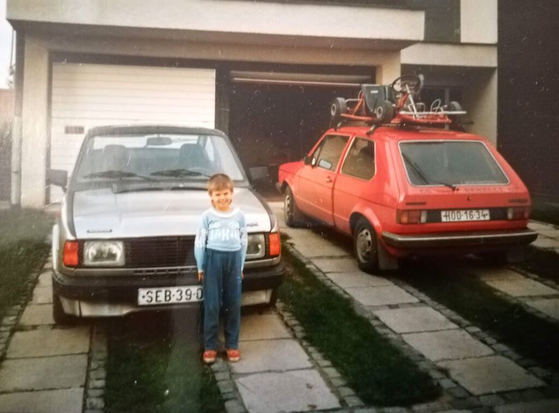 Škoda 743 a Volkswagen Golf