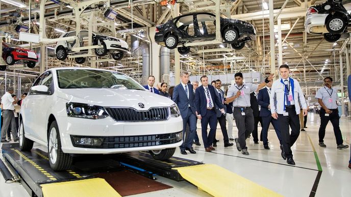Škoda Auto vyrábí své vozy také v Indii již řadu let.