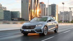 Zástupce rodiny iV modelů značky ŠKODA, sportovní plug-in hybrid OCTAVIA RS iV