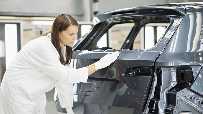 Výroba v závodu Škoda Auto Mladá Boleslav. Výroba v závodu Škoda Auto Mladá Boleslav.