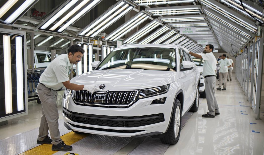 Výroba Škoda Auto v Indii