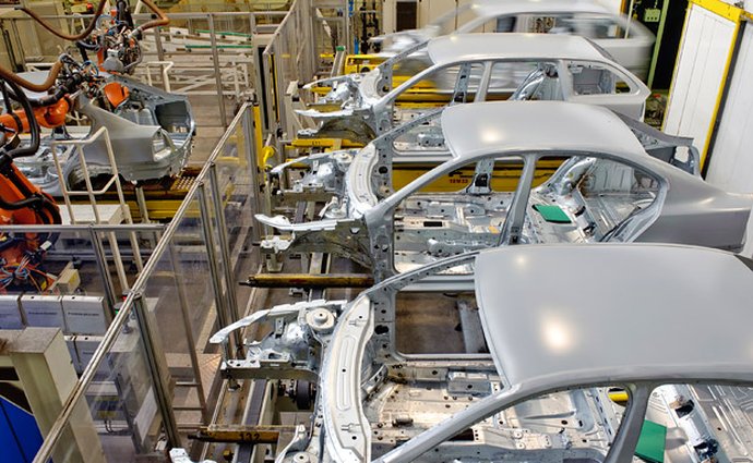 Výroba aut do května stoupla o šest procent na 551.708 vozů