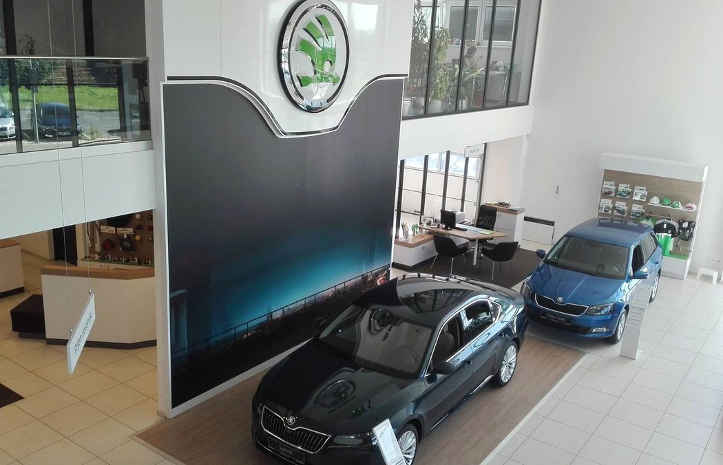 ADIV, Škoda dealer v Opavě a Ostravě