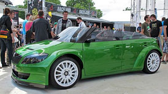 Škoda Fabia RS 2000 Speedster: Nové fotografie