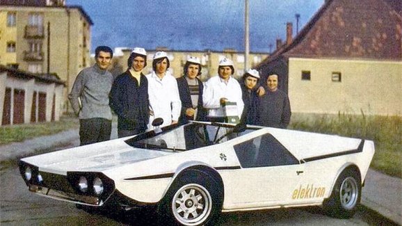 Sporťák GIOM 1 vznikl v roce 1972 na Slovensku. Bylo to druhé nejnižší auto světa!