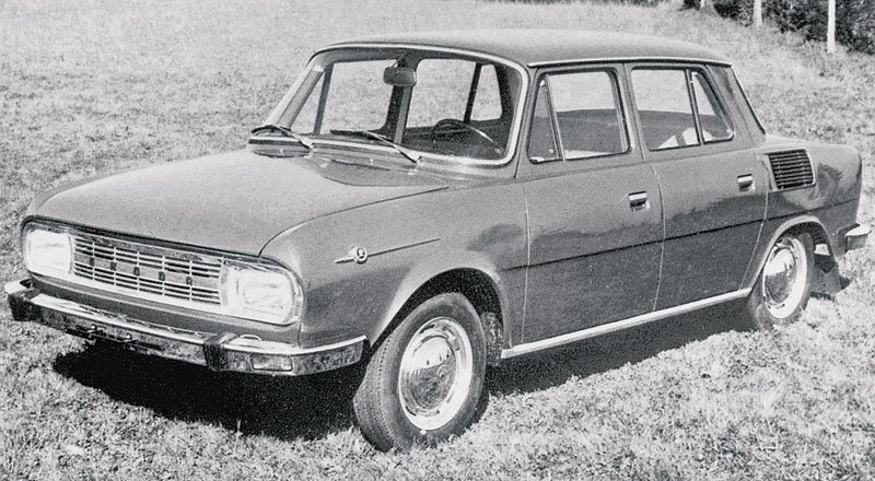 Škoda 740 a Škoda 100 (fl)