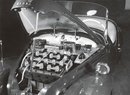 Škoda Puck: Elektromotor Scintilla zajišťoval rychlost až 12 km/h, zdrojem energie byly akumulátory Varta-Ferak umístěné pod přední kapotou i za sedadly.