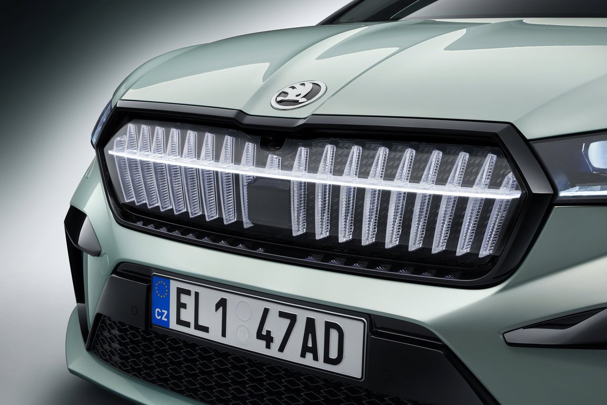 Takhle vypadá nová »elektrická« Škoda Enyaq.