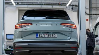 Škoda Enyaq na servisní prohlídce Škoda Enyaq na servisní prohlídce