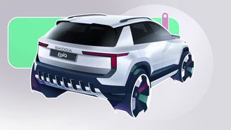 Škodovka poodhalila první podobu interiéru nového vozu. Celé auto se představí už brzy Škodovka poodhalila první podobu interiéru nového vozu. Celé auto se představí už brzy