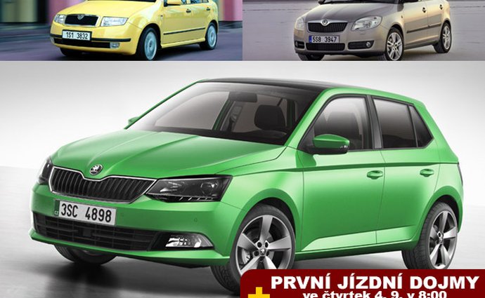 Škoda Fabia: Design po generacích