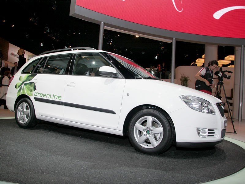 Škoda Fabia Combi Greenline (2008)