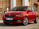 Tohle je modernizovaná Škoda Fabia. Má diodová světla a výhradně zážehové motory