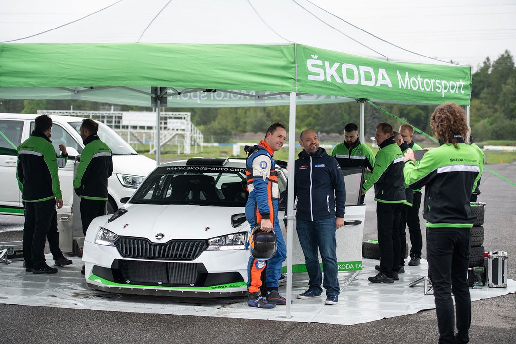 Škoda Fabia R5 Evo Rally Car