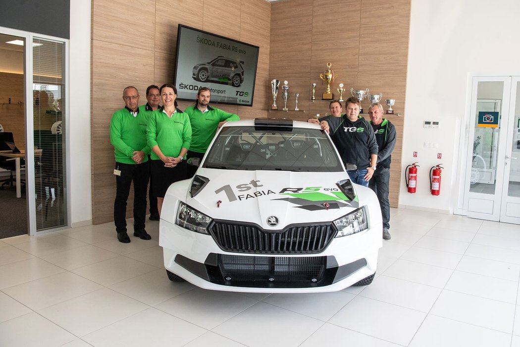 Škoda Fabia R5 Evo Rally Car