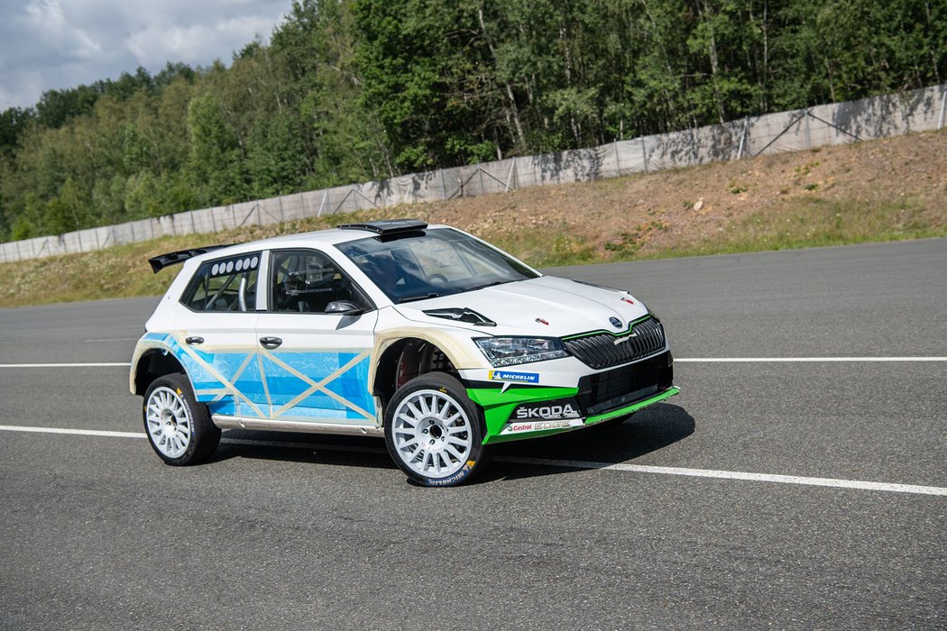 Škoda Fabia R5 Evo Rally Car