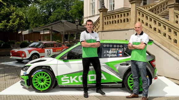 Škoda Motorsport se připravuje na restart po pandemii. Kopecký představil nového parťáka