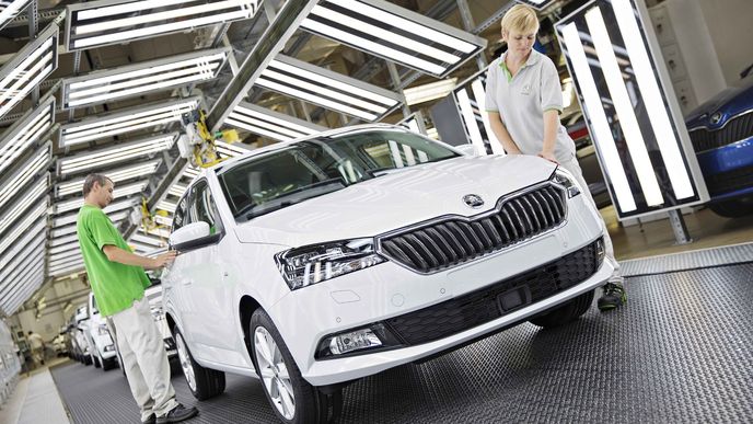 Výroba Škody Fabia Výroba Škody Fabia