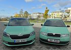 Škoda Fabia III v legendární pistáciové barvě první generace!