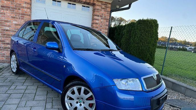 Škoda Fabia 1.9 TDI RS Swiss Blue Edition Škoda Fabia 1.9 TDI RS Swiss Blue Edition