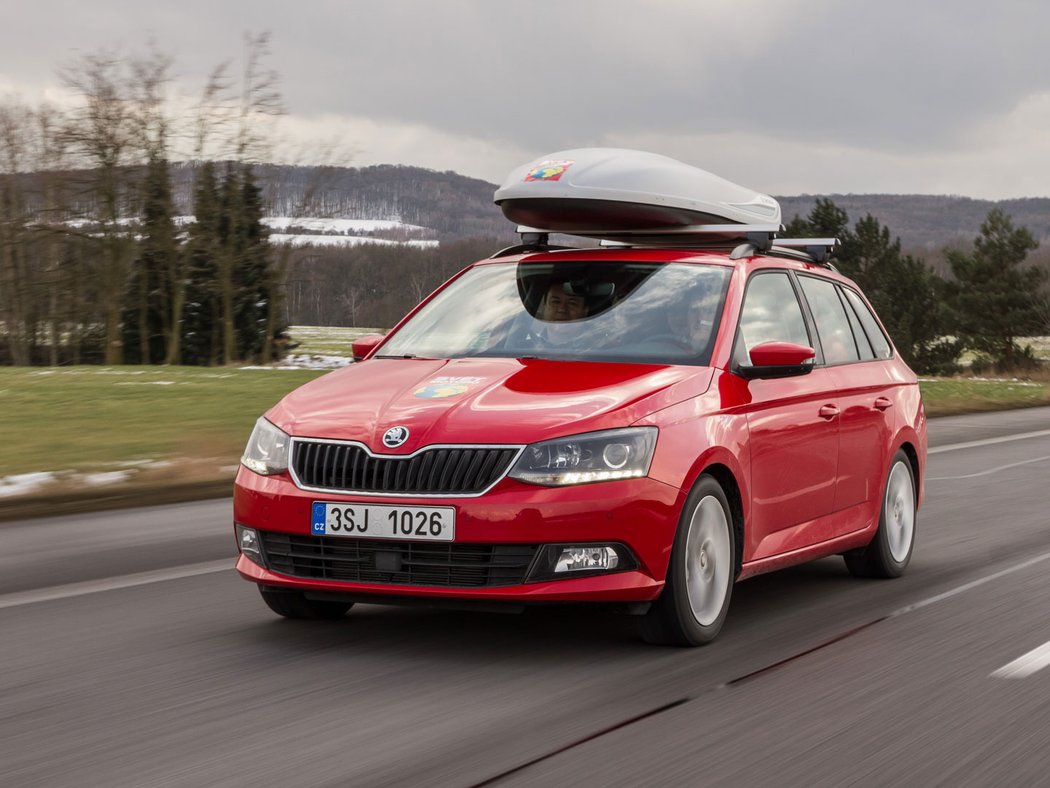 Škoda Fabia Combi 1.0 MPI - výjezd na Ještěd