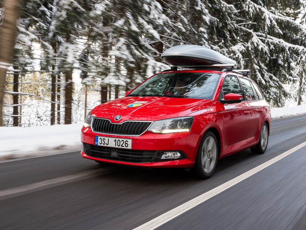 Škoda Fabia Combi 1.0 MPI - výjezd na Ještěd