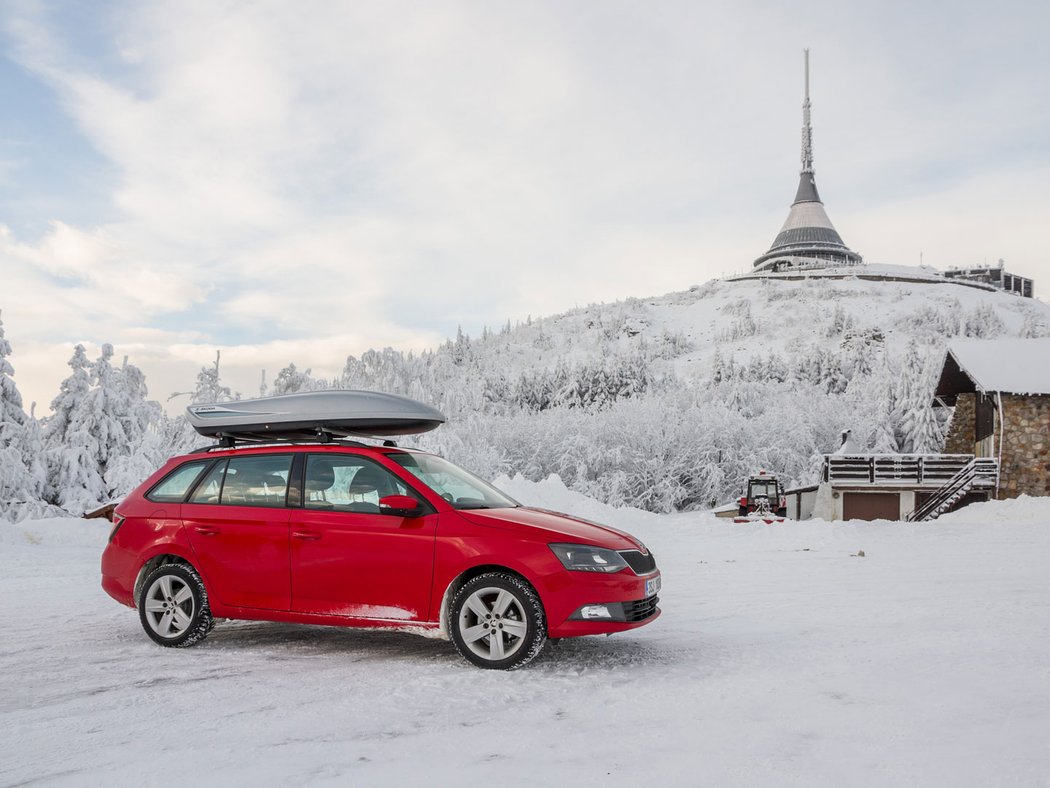 Škoda Fabia Combi 1.0 MPI - výjezd na Ještěd