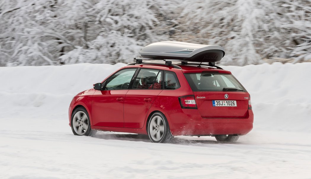 Škoda Fabia Combi 1.0 MPI - výjezd na Ještěd