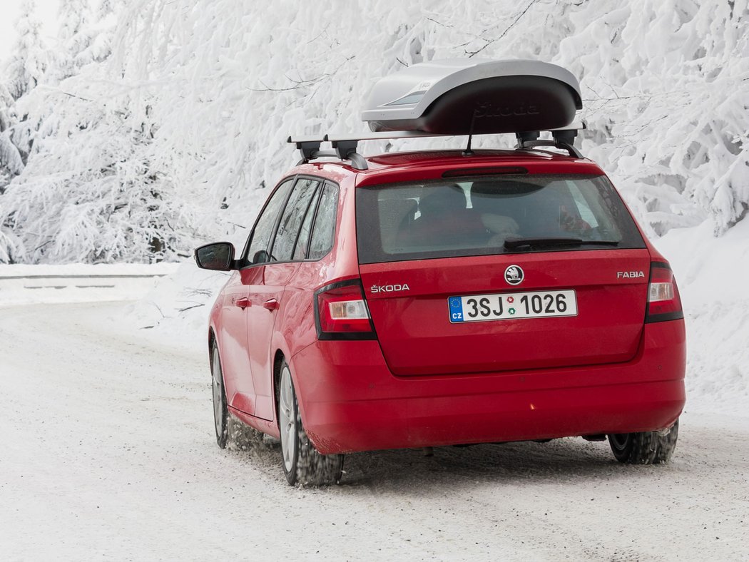 Škoda Fabia Combi 1.0 MPI - výjezd na Ještěd