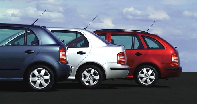 Škoda Fabia: Tři karosářské varianty Škoda Fabia: Tři karosářské varianty