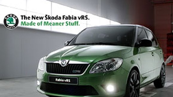 Škoda Fabia vRS: Britské video