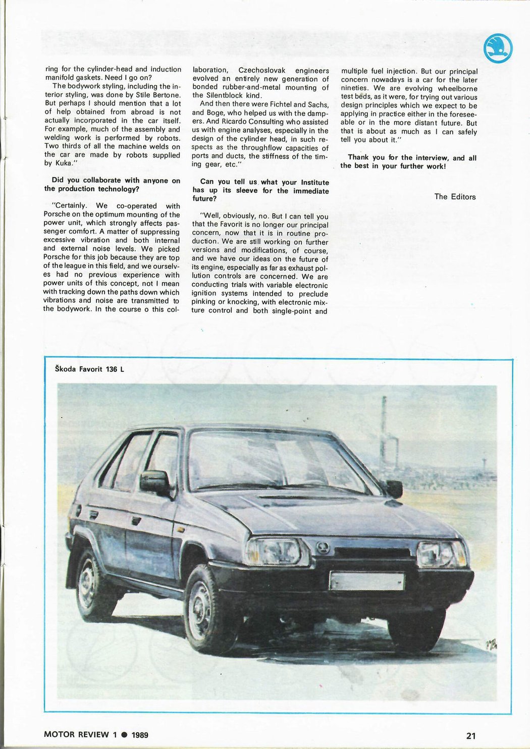 Škoda Favorit