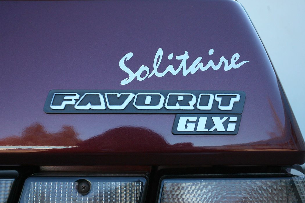 Škoda Favorit Solitaire