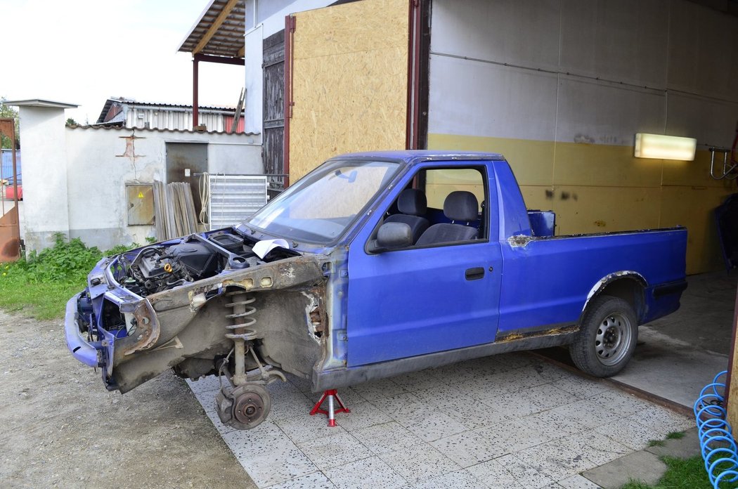 Škoda Felicia Pickup Projekt