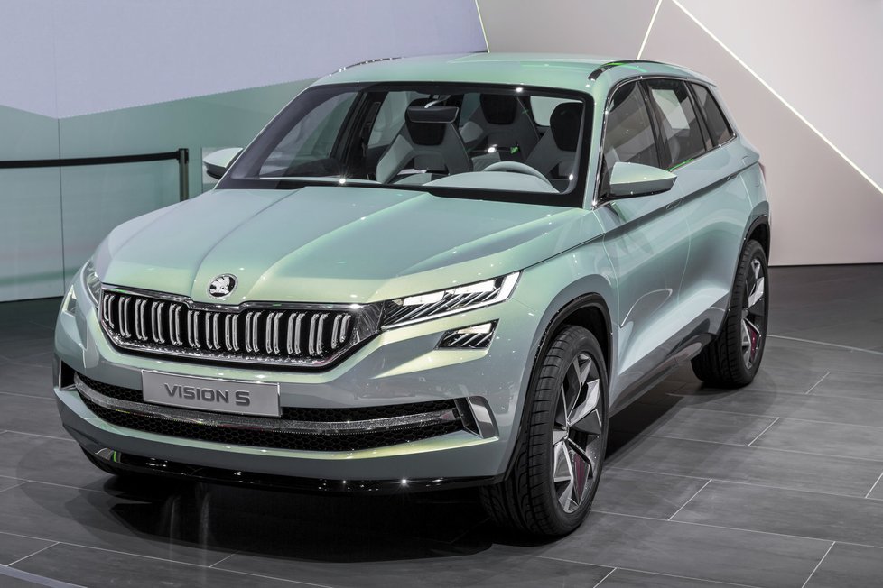 Studie Vision S, ze které finální model kodiaq také vzejde.