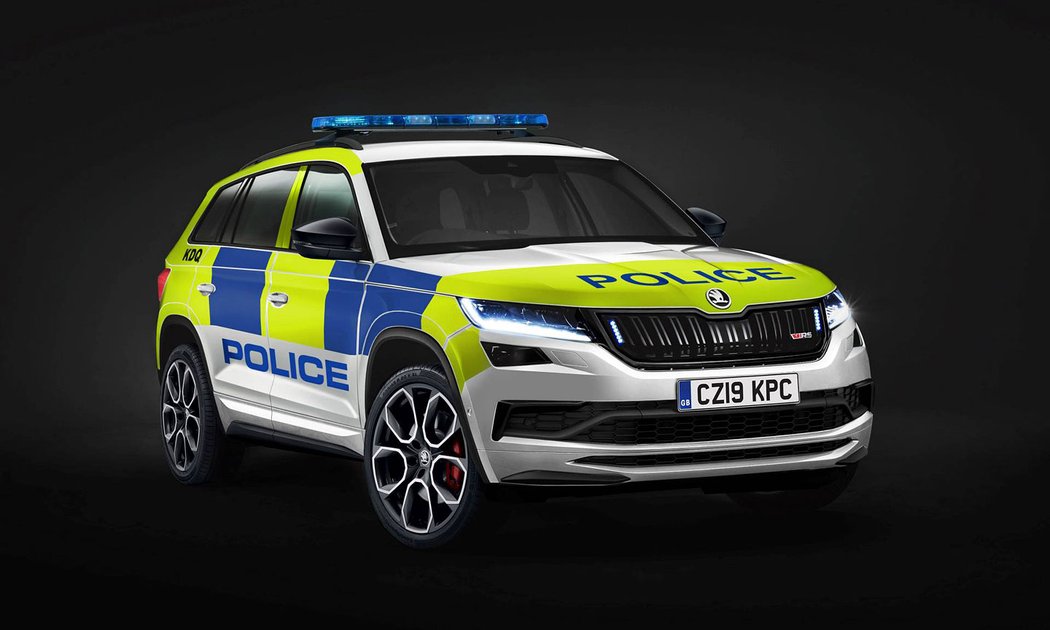 Škoda Kodiaq vRS Police Car