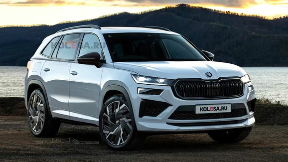 Nová Škoda Kodiaq vykreslena podle posledních špionážních fotek. Takhle by se vám líbila?