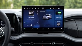 Takový klasický infotainment. Můžete si na něm spárovat vozidlo s Apple CarPlay či Android Auto, zobrazí základní informace o vozidle a umožňuje toho i docela dost nastavit. Tam to ale v podstatě končí, na multimédia ve stylu MBUX můžeme u kodiaqu zapomenout. Takový klasický infotainment. Můžete si na něm spárovat vozidlo s Apple CarPlay či Android Auto, zobrazí základní informace o vozidle a umožňuje toho i docela dost nastavit. Tam to ale v podstatě končí, na multimédia ve stylu MBUX můžeme u kodiaqu zapomenout.