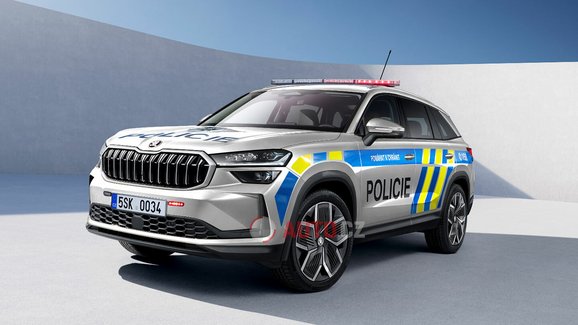 Nová Škoda Kodiaq pro policii, záchranku i hasiče. Podívejte se, jak mohou vypadat