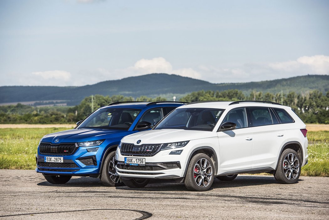 Škoda Kodiaq RS 2.0 TSI vs. 2.0 BiTDI