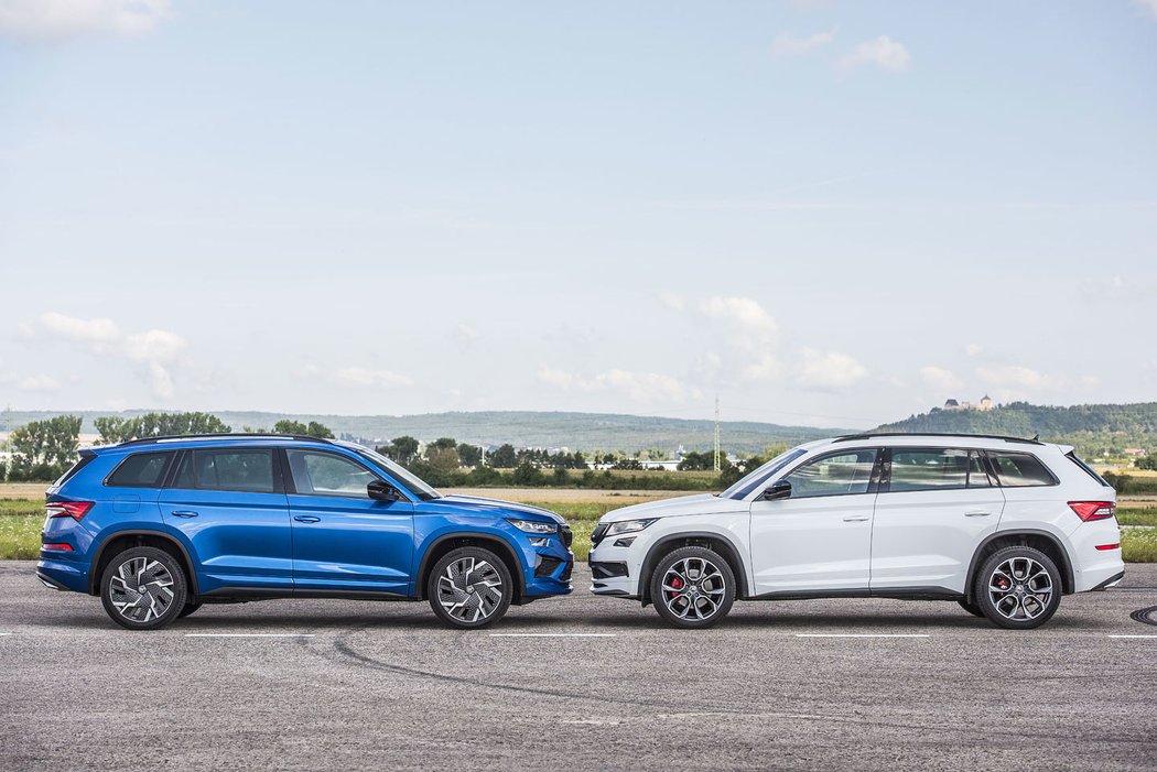 Škoda Kodiaq RS 2.0 TSI vs. 2.0 BiTDI