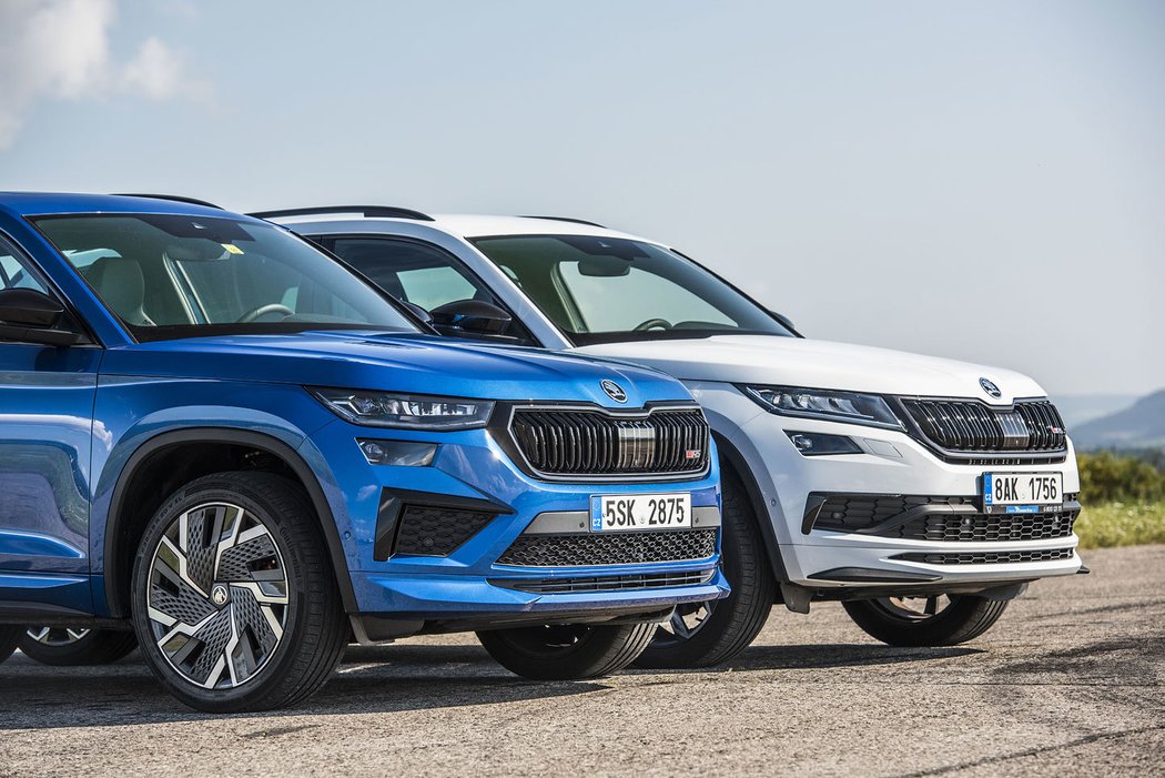 Škoda Kodiaq RS 2.0 TSI vs. 2.0 BiTDI