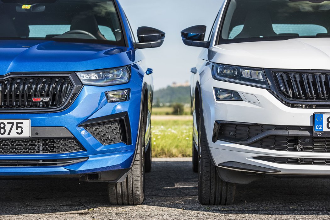 Škoda Kodiaq RS 2.0 TSI vs. 2.0 BiTDI